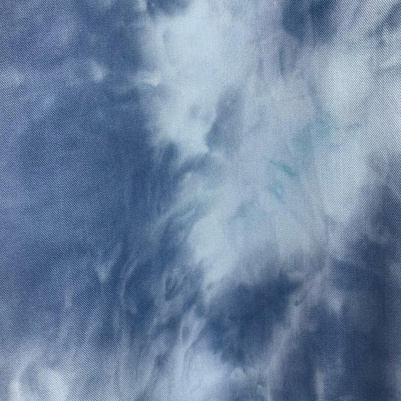 INA Blue Tie‎ Dye Dress with Fringe Tassels Sz M - Picture 4 of 10